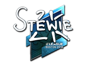 Наклейка|Stewie2K(металлическая)|Бостон2018